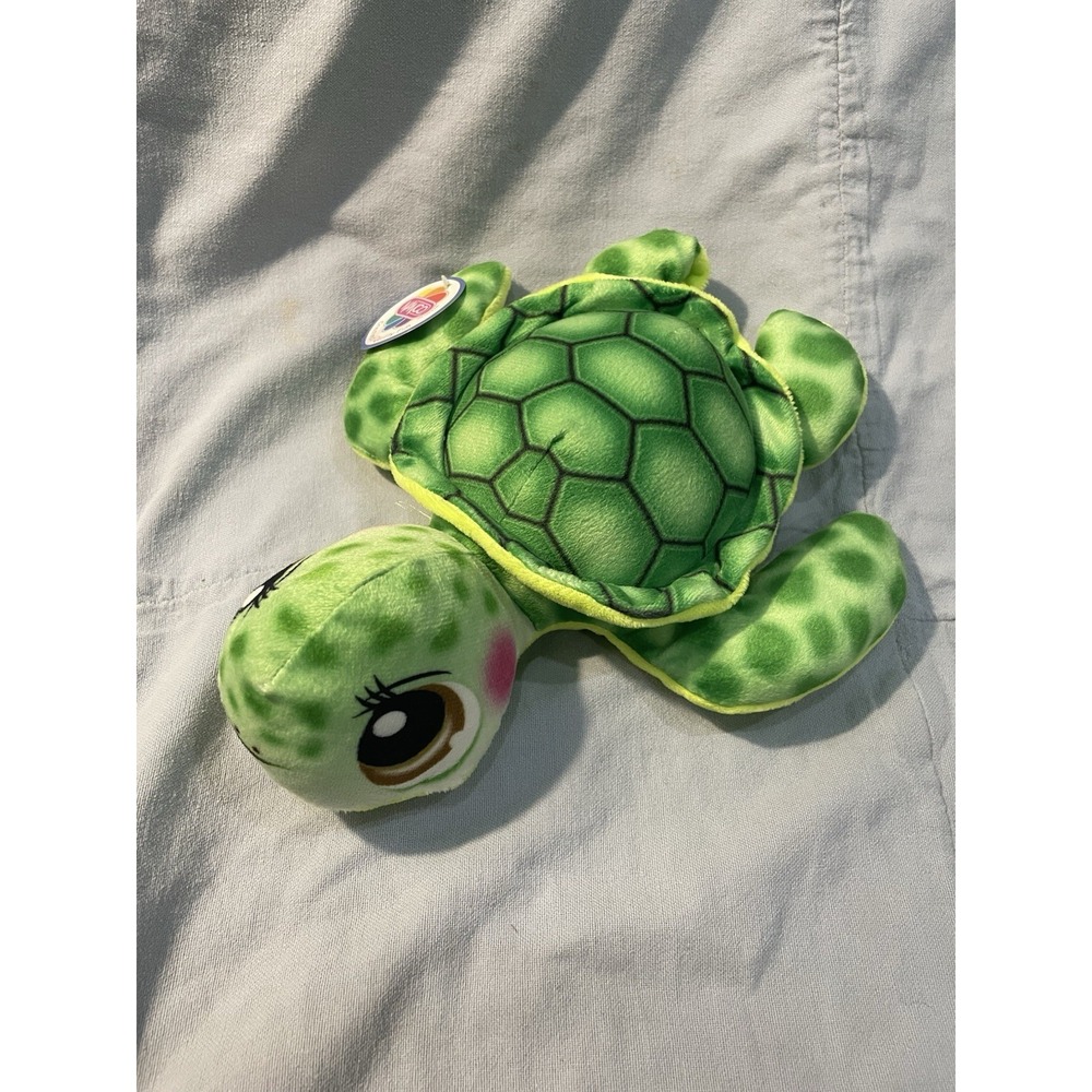 NEW Nanco Adorable Green Turtle 10" Plush Stuffed Animal Toy